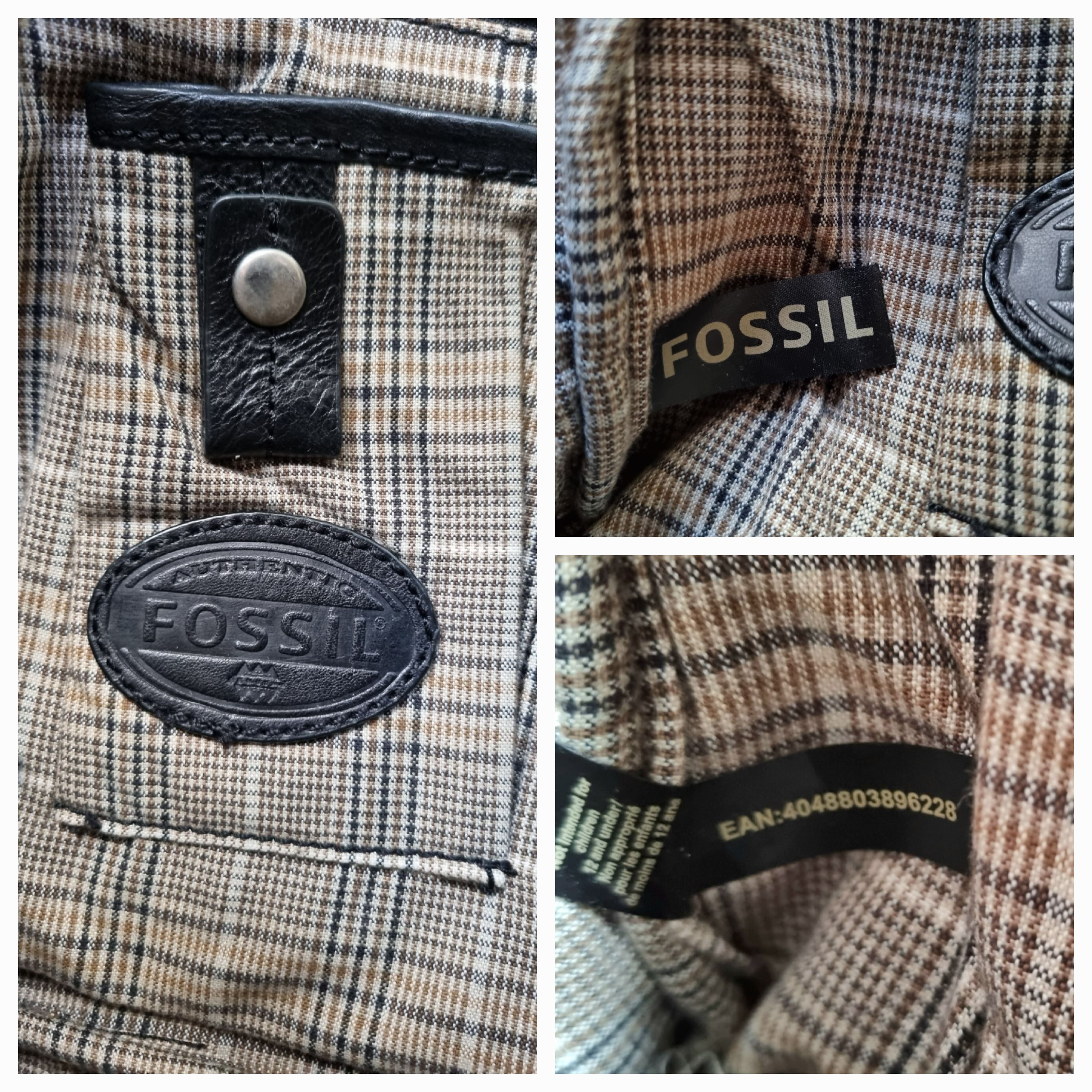 Fossil × Leather Fossil Leather Luxury Shoulder Bag Size ONE SIZE - 19 Thumbnail