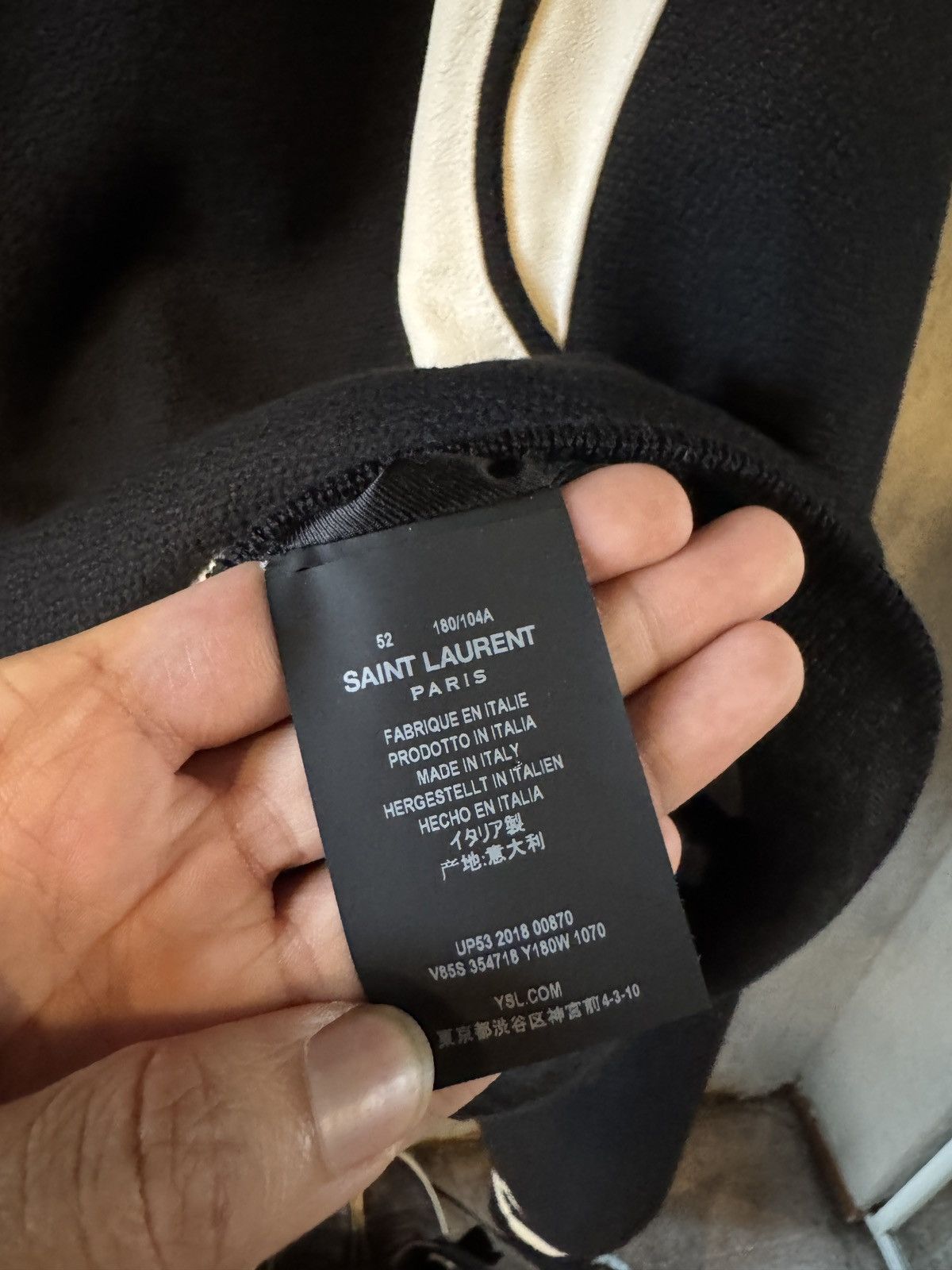 Saint Laurent Paris Teddy Jacket Size US L / EU 52-54 / 3 - 4 Thumbnail