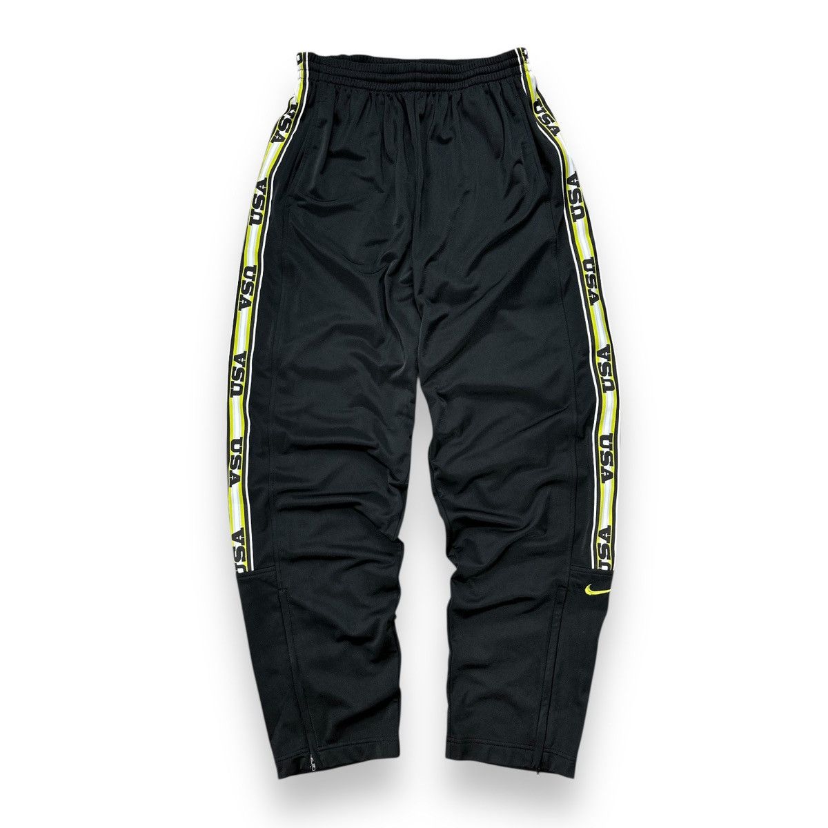 Nike Vintage 90’s Nike USA Tape Logo Y2K Track Pants Men’s Size L Size US 34 / EU 50 - 1 Thumbnail
