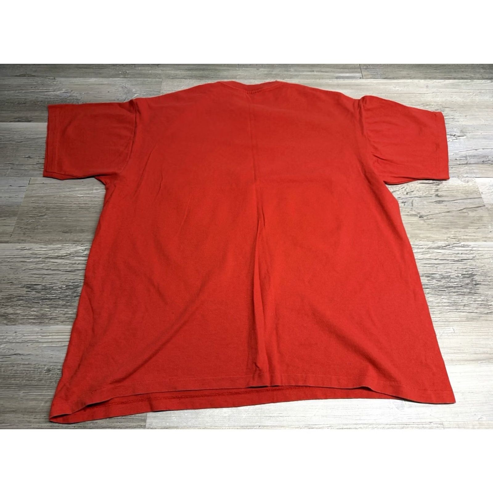 Delta Vintage City Of New Orleans T-Shirt Delta XL Red Jazz USA Shirt Unisex Adults 80s 90s Crew Neck Short Sleeve Size US XL / EU 56 / 4 - 2 Thumbnail