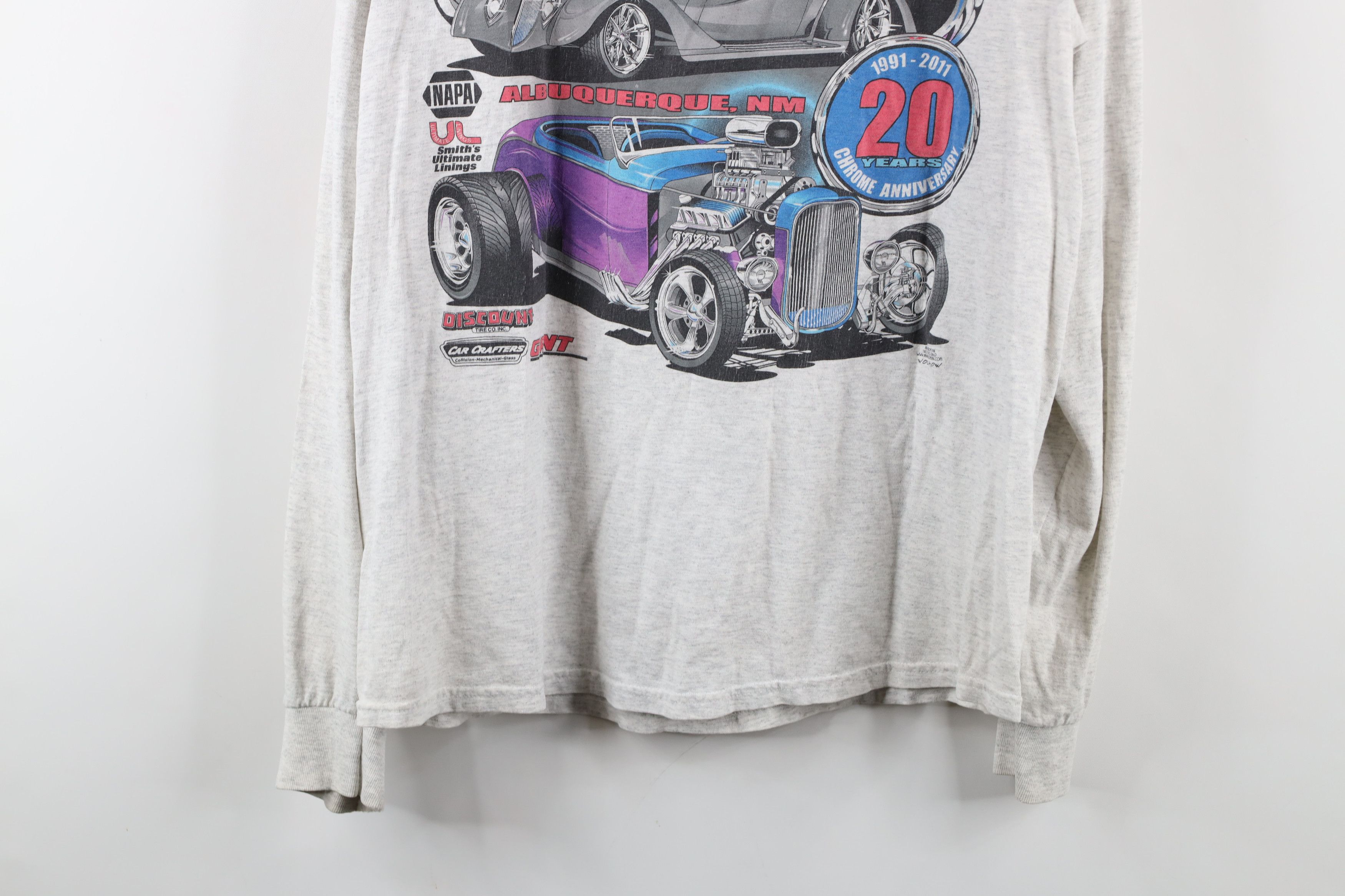 Vintage Vintage Y2K Route 66 Super Nationals Hot Rod Car T-Shirt Size US L / EU 52-54 / 3 - 3 Thumbnail