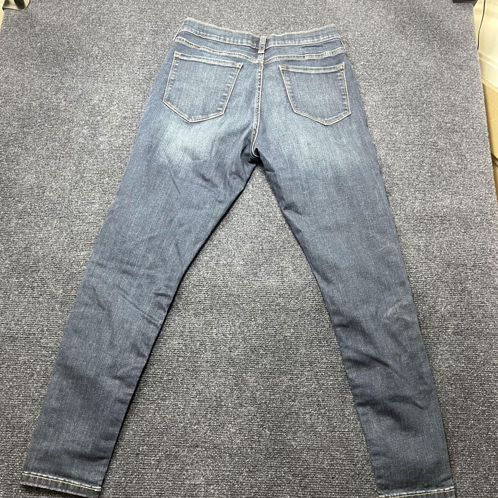 Banana Republic Banana Republic Sculpt Skinny Jeans Womens 29/8 Petite Blue Mid Rise Denim Jeans Size 29" - 6 Thumbnail