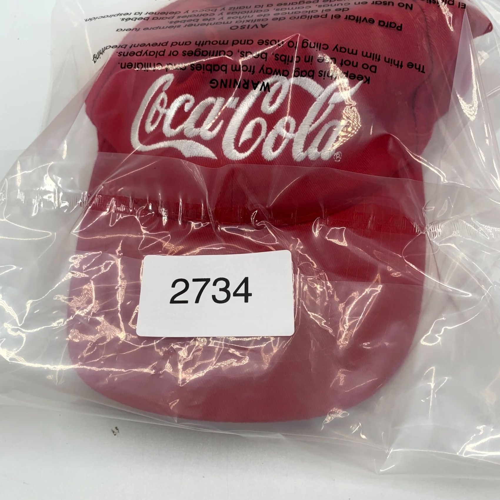 OAMC AMC Coca-Cola Baseball Cap Red Men One Size Adjustable Cap Size ONE SIZE - 7 Thumbnail