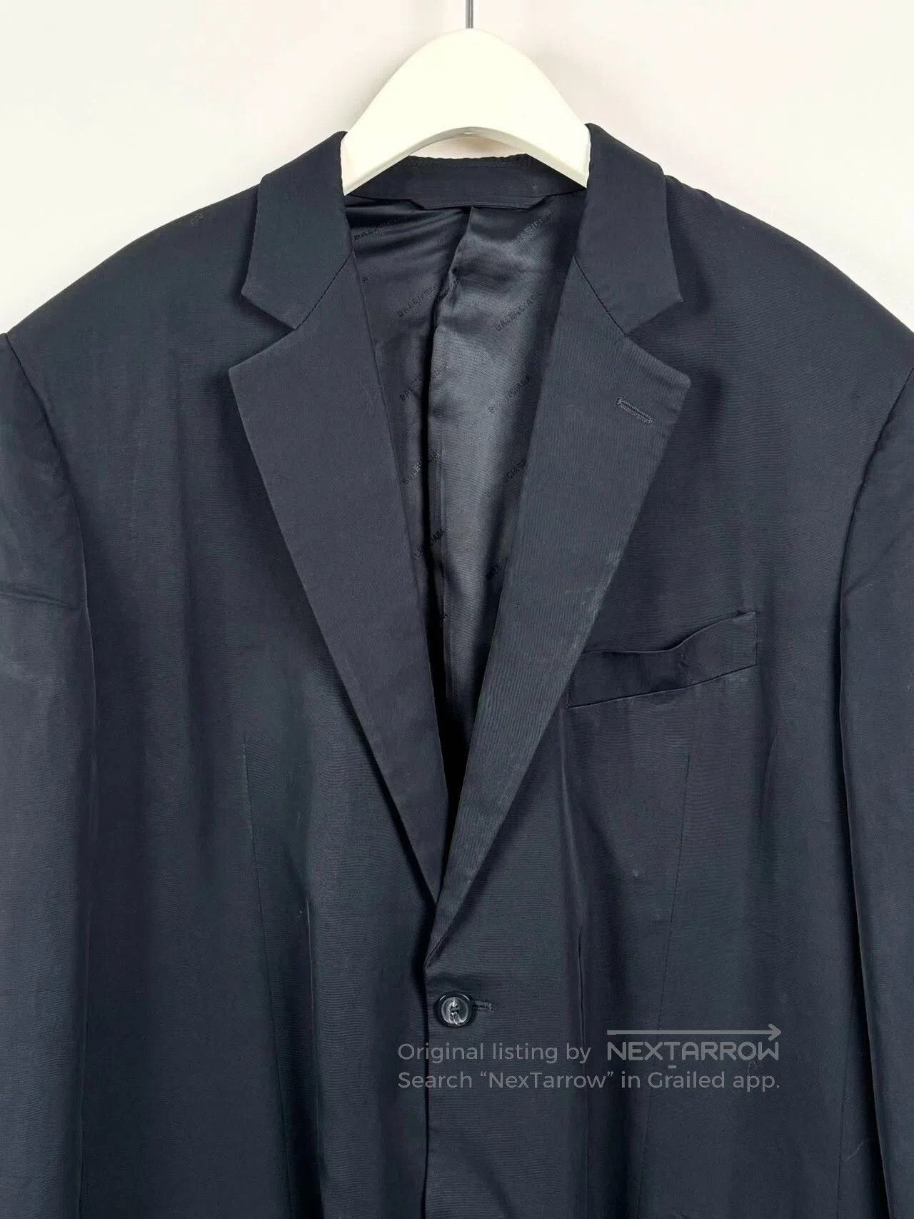 Balenciaga Balenciaga Men’s Blazer with Badge. Size US L / EU 52-54 / 3 - 3 Thumbnail