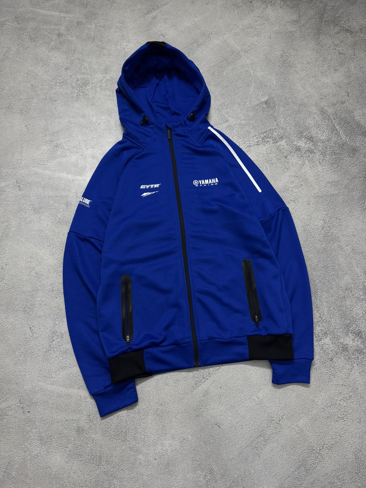 Yamaha Vintage Y2k Yamaha💙 Factory Racing Print Zip Sweatshirt Size US M / EU 48-50 / 2 - 5 Thumbnail
