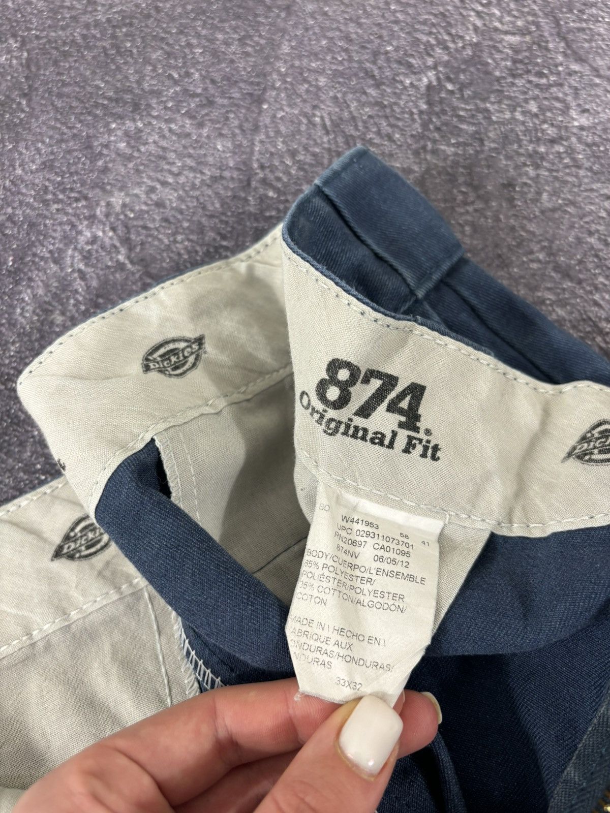 Dickies Vintage Dickies 874 Original Fit Y2K Skate Baggy Chino Pants Size US 33 - 16 Thumbnail