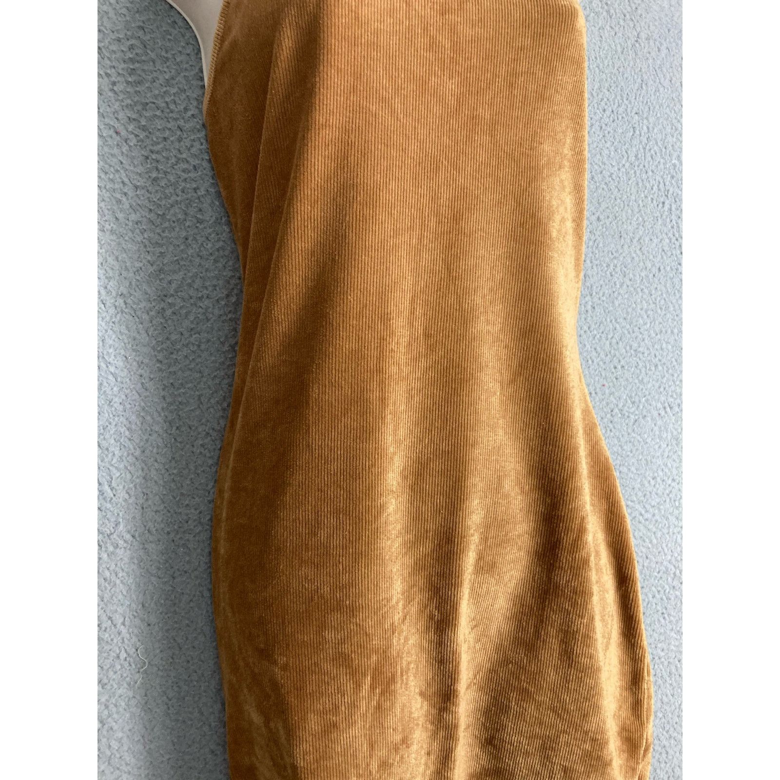 Other VIBE Sportswear Sleeveless Ribbed Mini Dress XL Beige Size XL / US 12-14 / IT 48-50 - 5 Thumbnail
