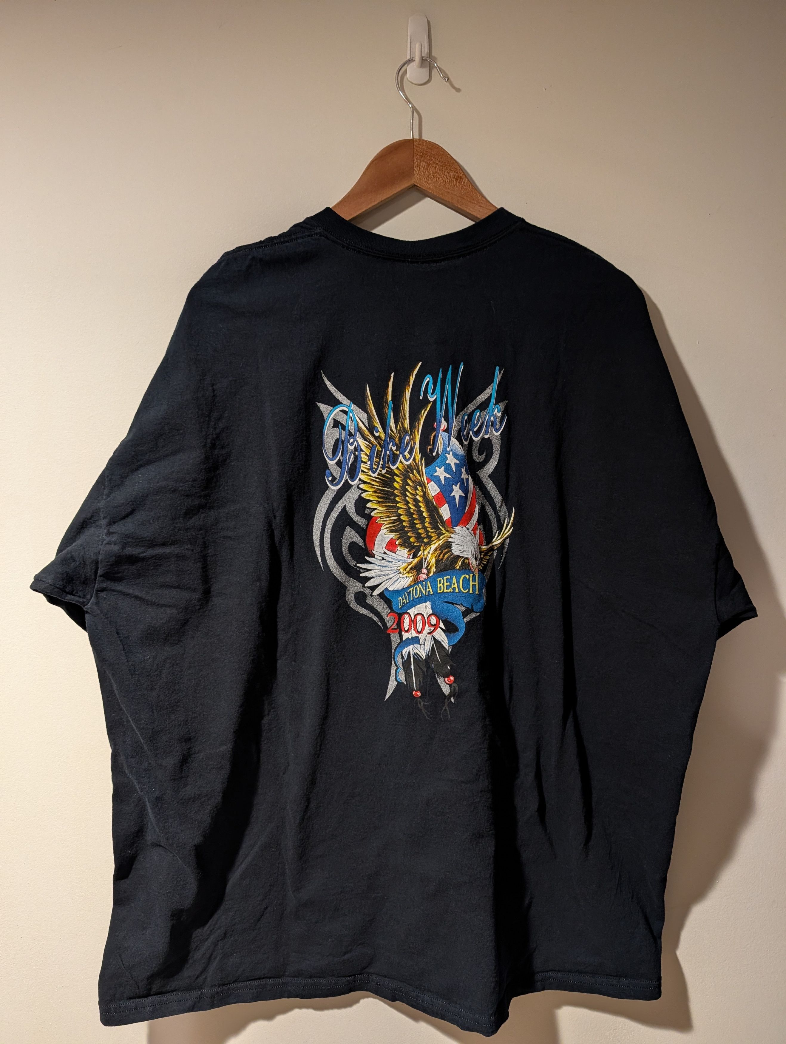 Harley Davidson Vintage 2009 Daytona Beach Bike Week T Shirt Size Biker Size US XXL / EU 58 / 5 - 1 Thumbnail