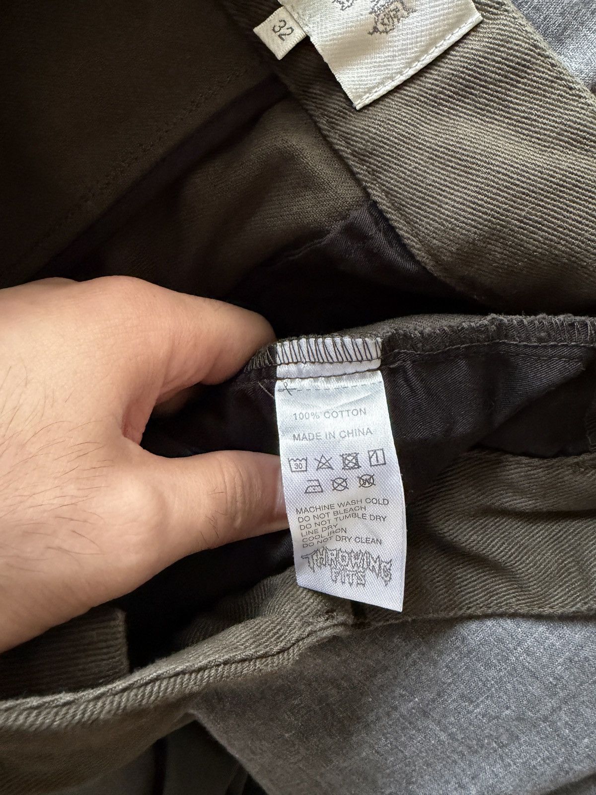 Throwing Fits Throwing Fits Olive Pants Size US 32 / EU 48 - 4 Thumbnail