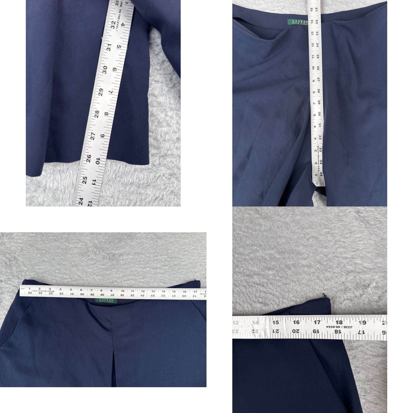 Ralph Lauren Lauren Ralph Lauren Shorts Women 35 Bermuda Blue Cotton Blend 5-Pocket Casual Outdoor Womens Size 24" / US 00 / IT 34 - 8 Thumbnail