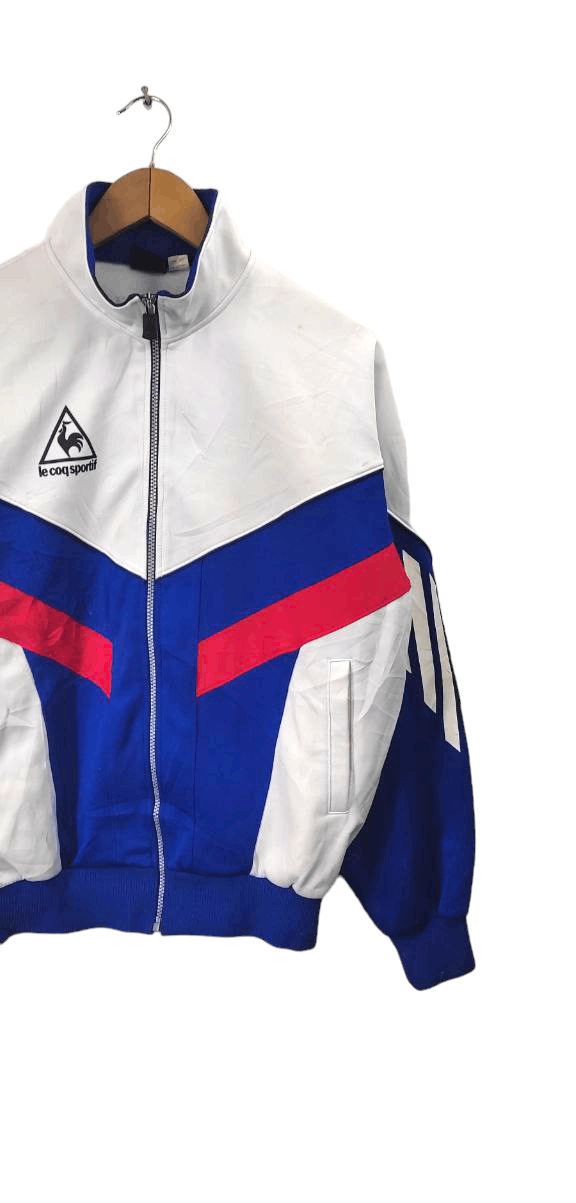 Le Coq Sportif VINTAGE LE COQ SPORTIF TRACKTOP JACKET Size US L / EU 52-54 / 3 - 3 Thumbnail