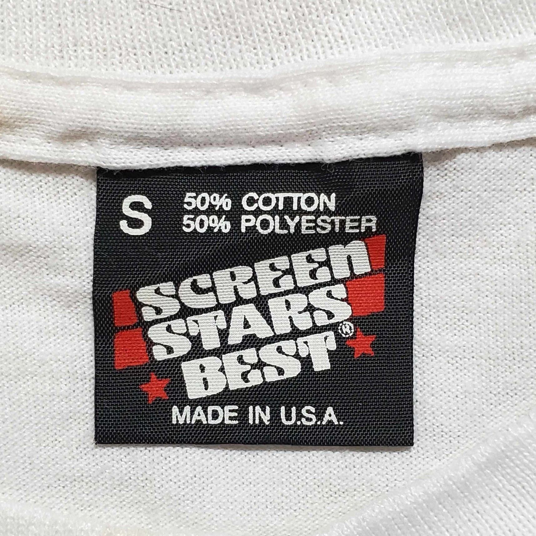 Vintage VINTAGE 90’S USPS T-Shirt Screen Stars White Small Womens XS Stitch United States Post Office Stamp 90s Theme Size S / US 4 / IT 40 - 4 Thumbnail