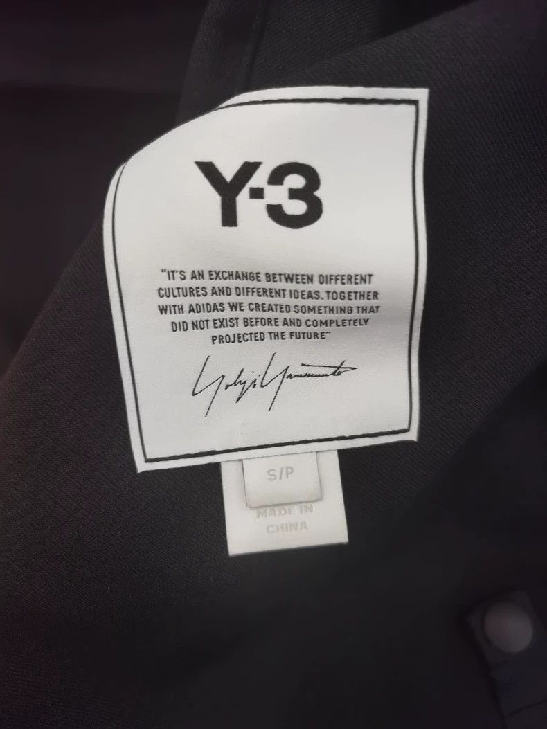 Y-3 Y-3 Lightweight wool-blend hooded baggy windproof zip jack Size US S / EU 44-46 / 1 - 8 Thumbnail