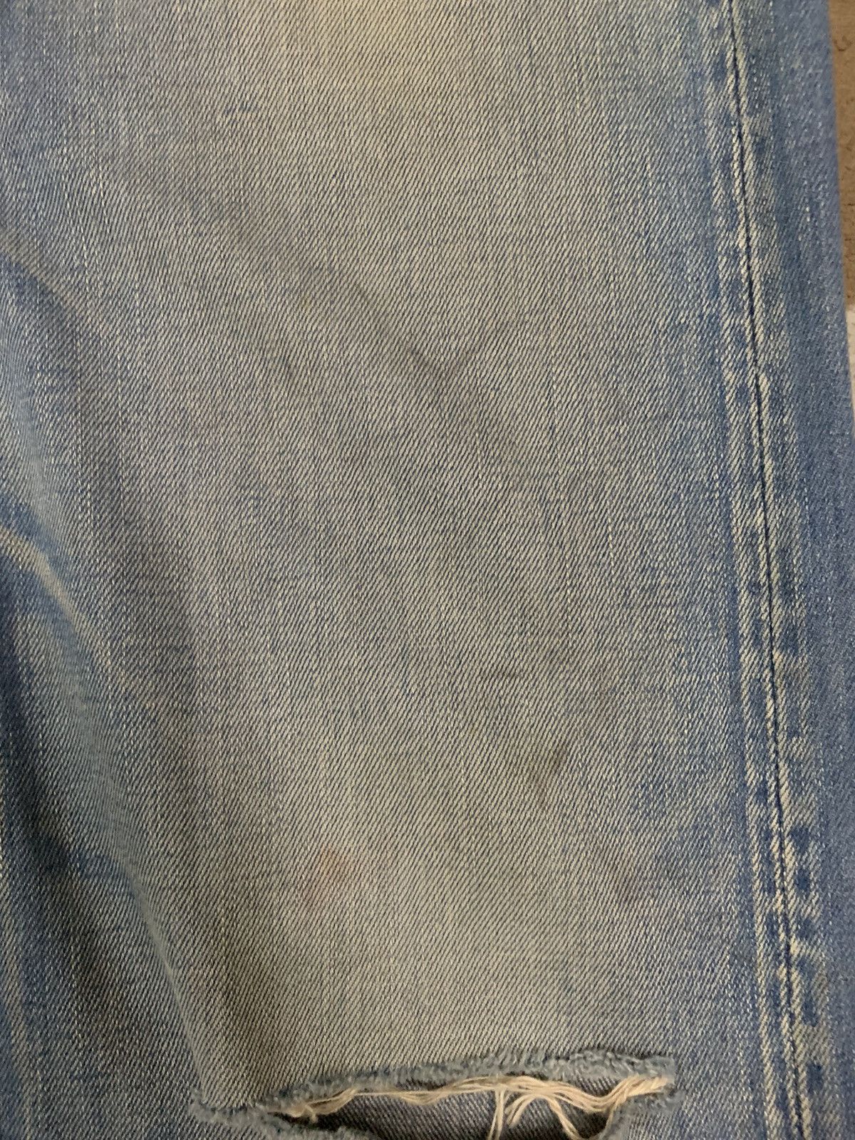 Levi's Vintage 70s Levis 501XX Big E Selvedge Mud Wash Jeans Size US 32 / EU 48 - 12 Thumbnail