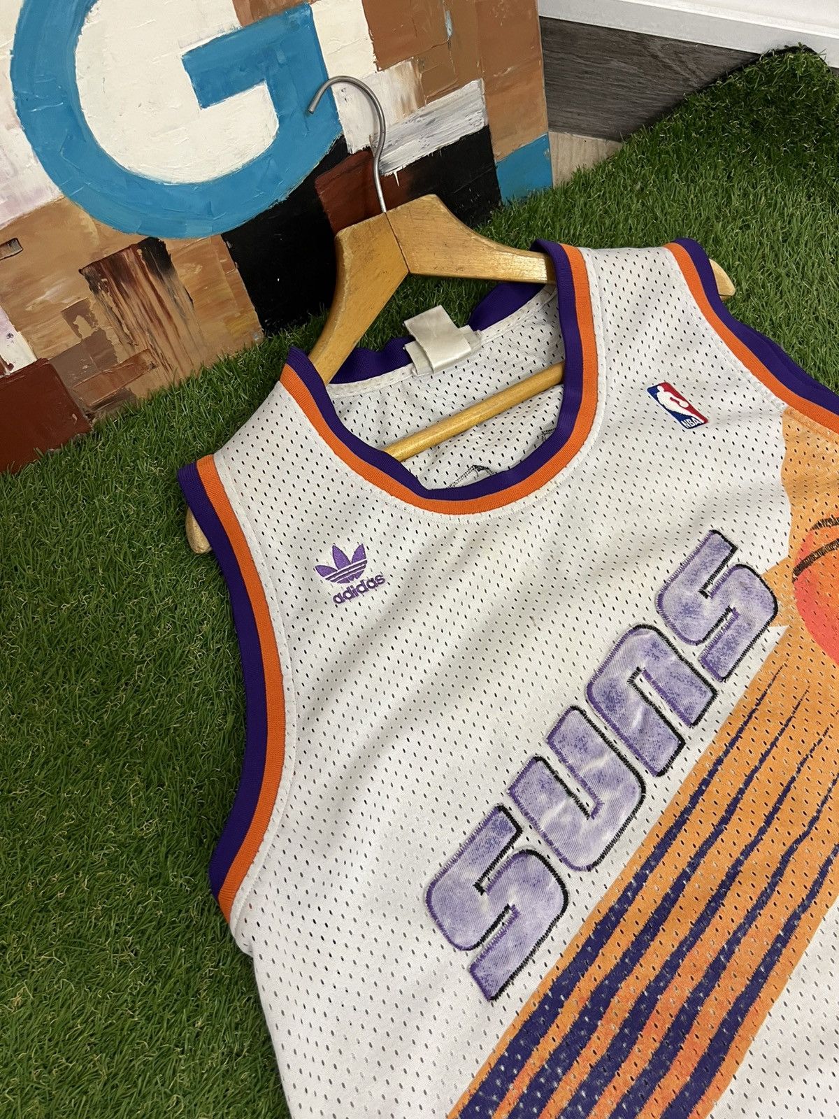 Adidas Hardwood Classics Phoenix Suns Steve Nash Adidas Jersey Size US XL / EU 56 / 4 - 2 Thumbnail
