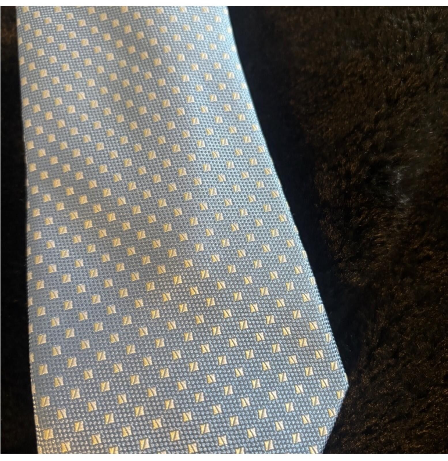 Michael Kors (Michael Kors) Men's Blue square Tie Size ONE SIZE - 1 Thumbnail