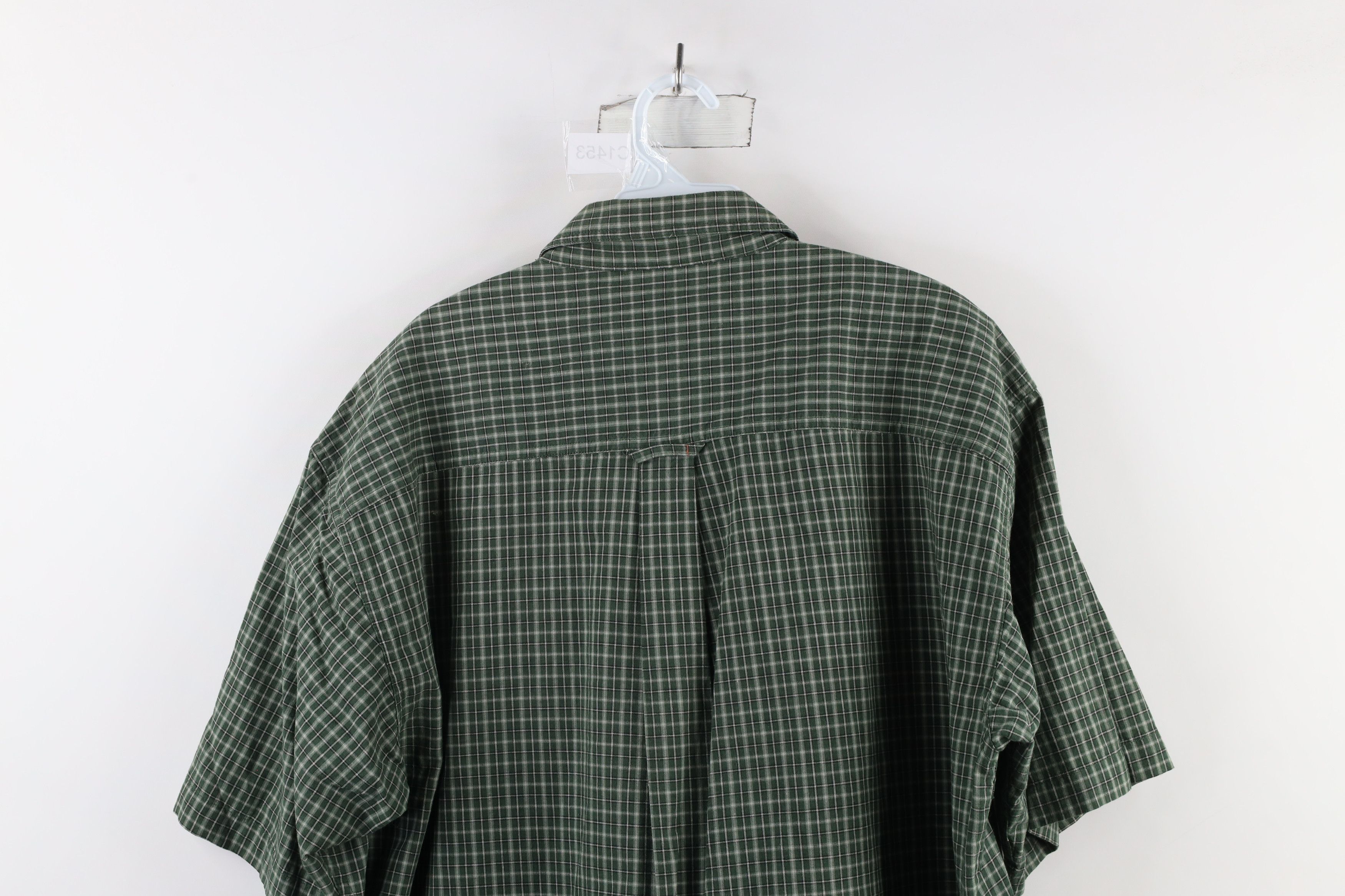 Cabelas × Vintage Vintage Cabelas Double Pocket Short Sleeve Button Shirt Size US L / EU 52-54 / 3 - 9 Thumbnail