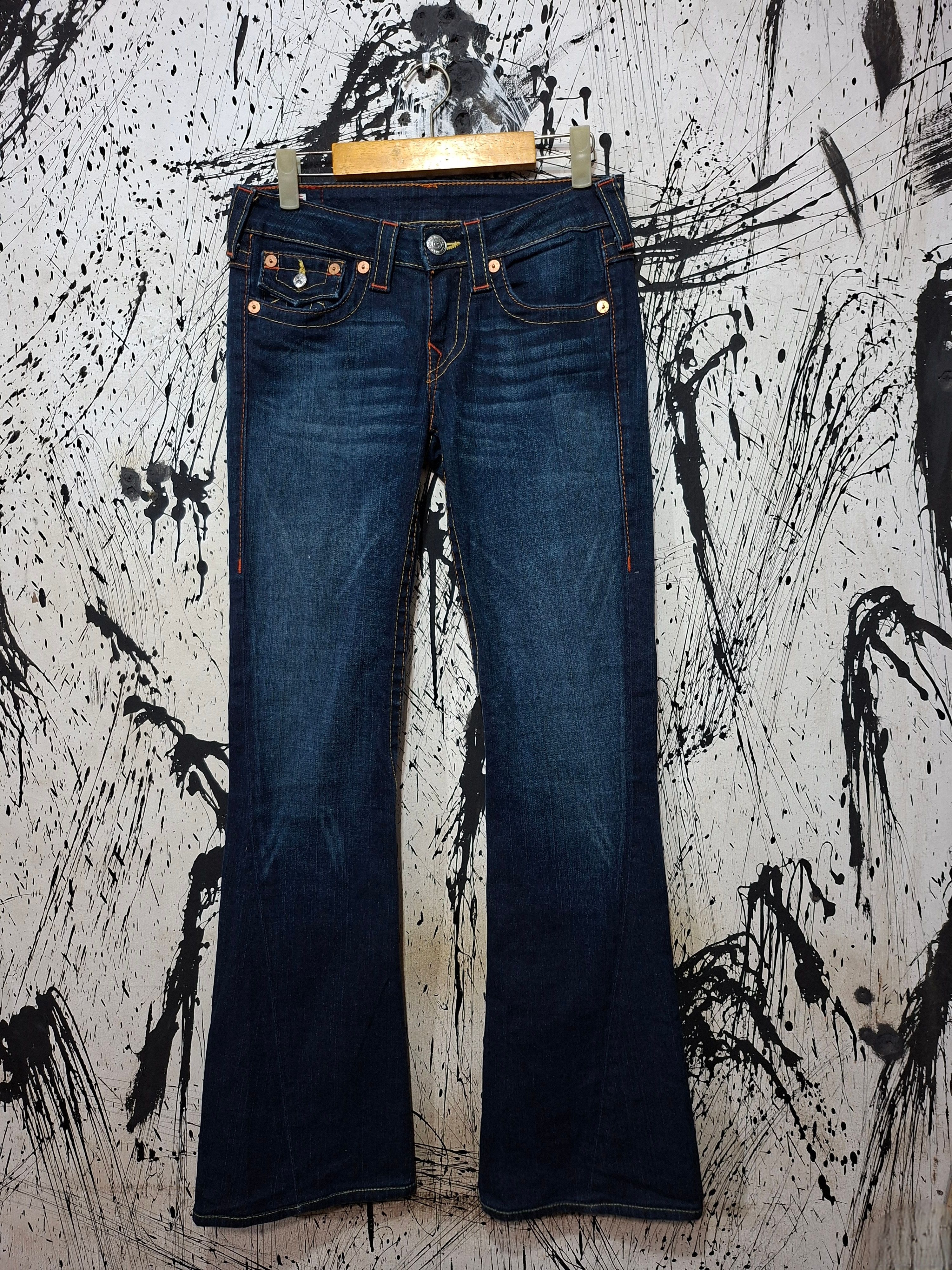 True Religion VINTAGE TRUE RELIGION JOEY FLARE JEANS Size 30" / US 8 / IT 44 - 1 Thumbnail