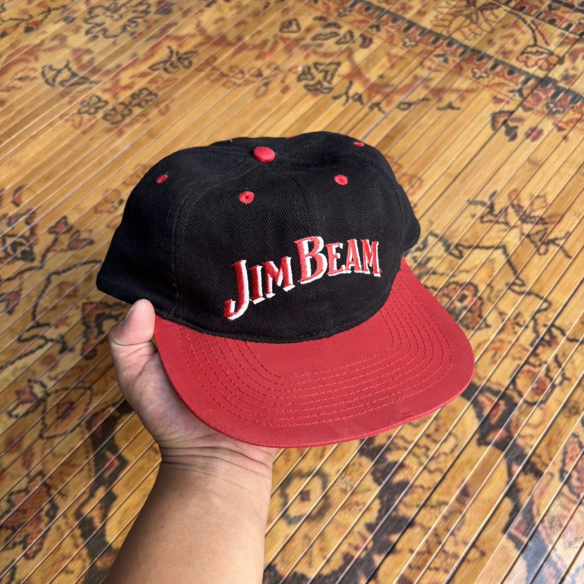 Vintage vintage hat jim beam vintage Size ONE SIZE - 2 Thumbnail