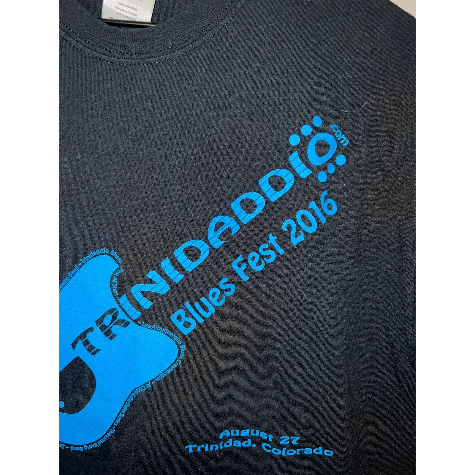 Gildan Trinidad Dio Blues Fest CO Colorado Music Concert Shirt M Size US M / EU 48-50 / 2 - 3 Thumbnail