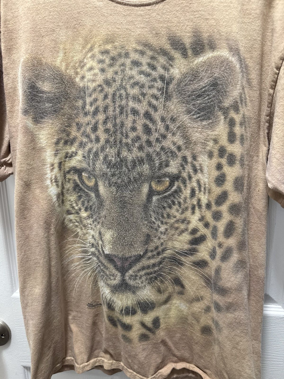 The Mountain The Mountain Cheetah Face Animal Face Faded Cotton Shirt Size US L / EU 52-54 / 3 - 2 Thumbnail