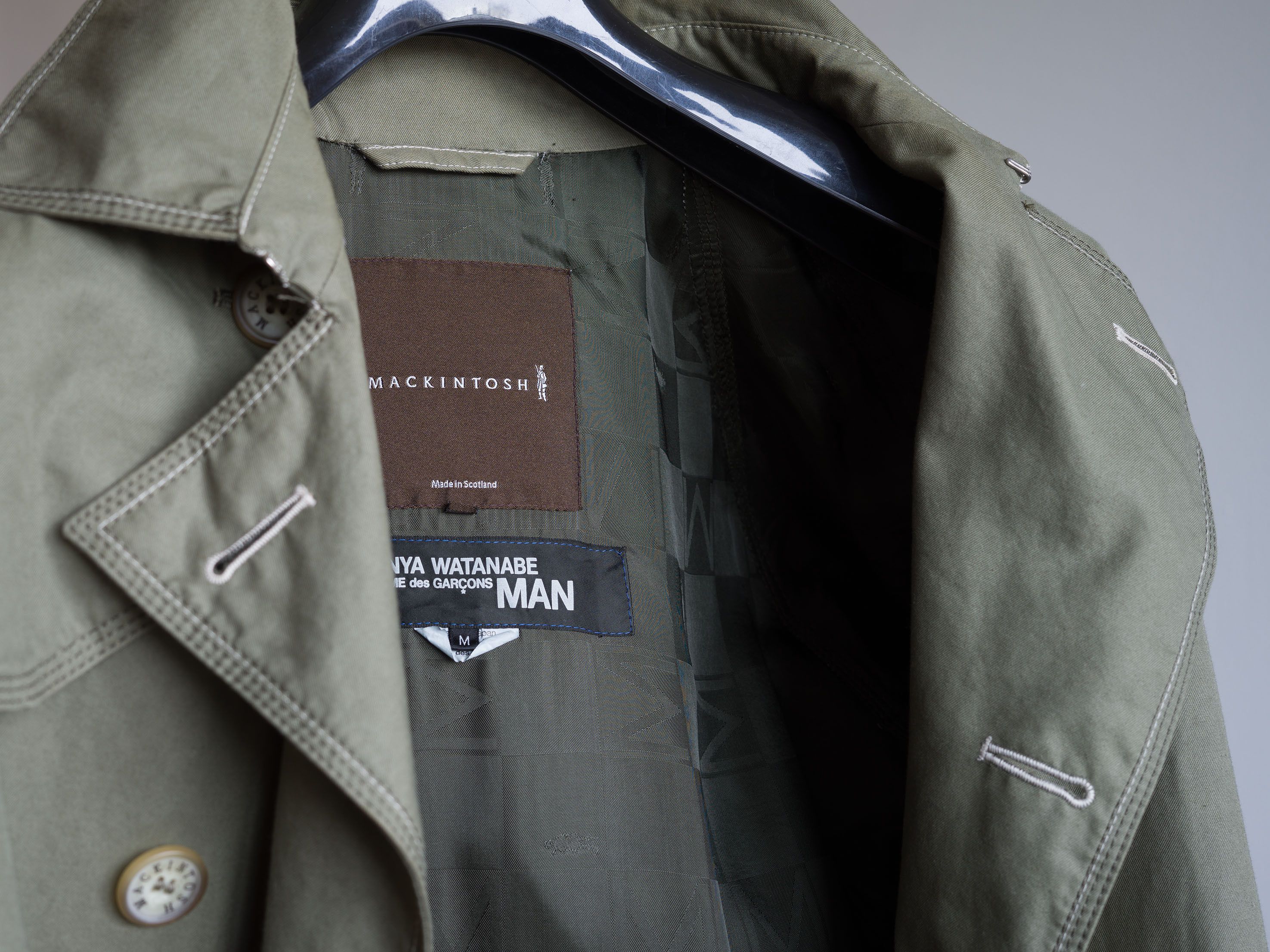 Junya Watanabe × Mackintosh SS2010 JUNYA WATANABE MAN x MACKINTOSH RECONSTRUCTED COAT Size US M / EU 48-50 / 2 - 9 Thumbnail