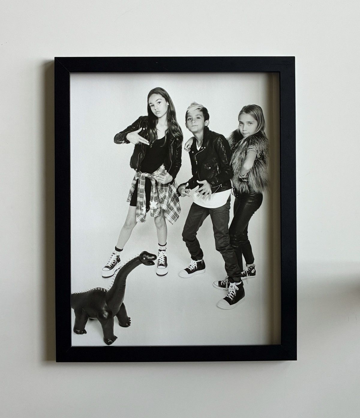 Chrome Hearts Chrome Hearts black/white photo Poster framed 9x11 Size ONE SIZE - 1 Thumbnail
