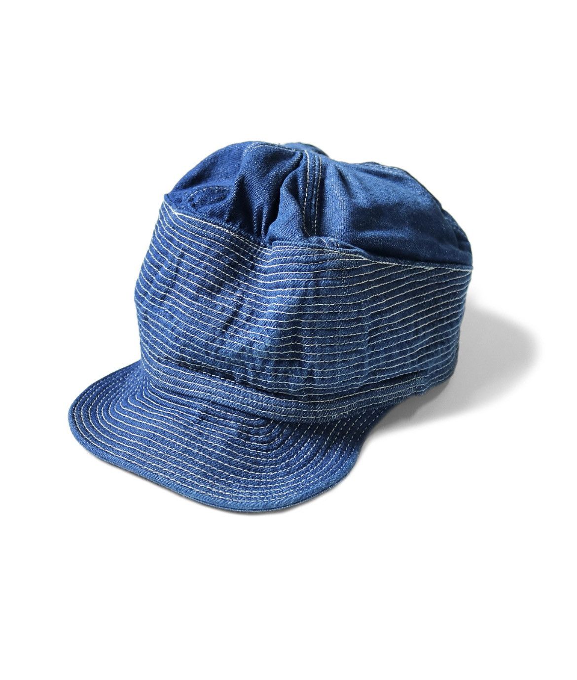 Kapital Kapital 11.5oz denim old man & sea cap Size ONE SIZE - 1 Preview