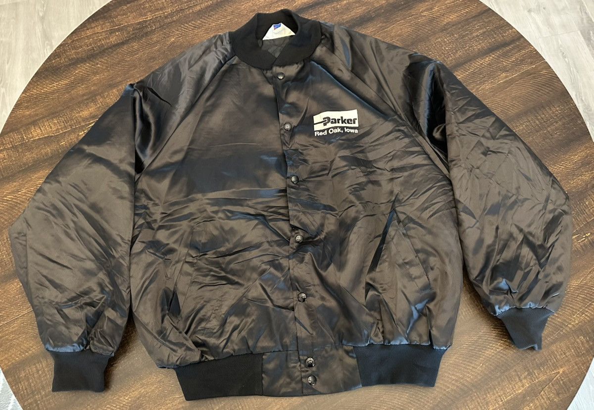 Other VTG Parker Hose & Fitting Tiger Men’s Satin Jacket-USA-2XL Size US XXL / EU 58 / 5 - 4 Thumbnail