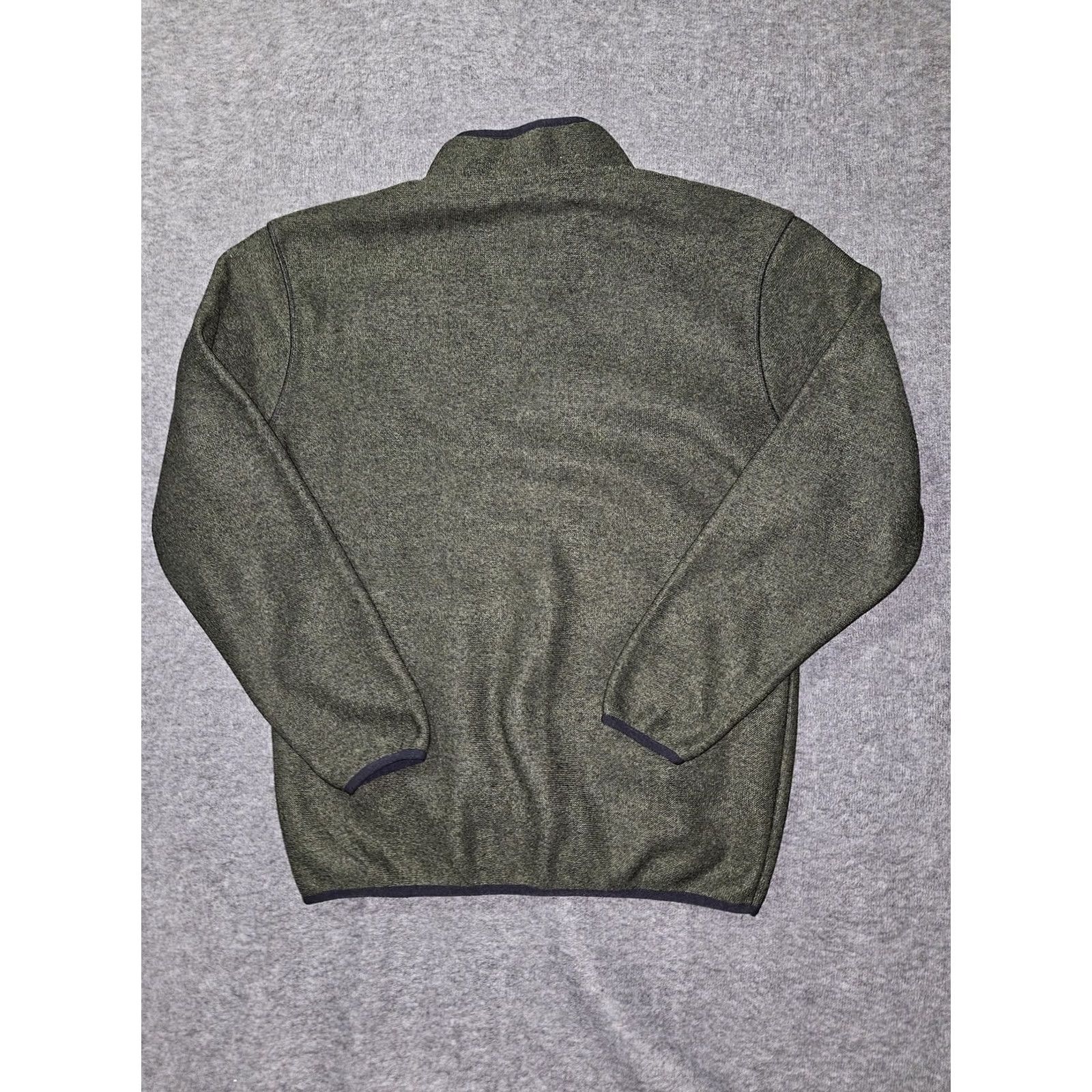 Eddie Bauer Eddie Bauer Sweater Mens Small Green Fleece Quarter Snap Pullover Hiking S/M Casual Knit Logo Pockets Size US S / EU 44-46 / 1 - 6 Thumbnail