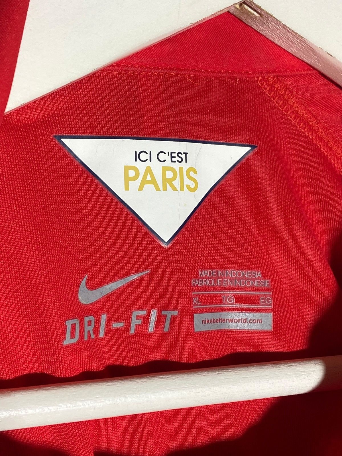 Nike Nike PSG Paris Saint Germain 2014/15 Third Soccer Jersey Size US XL / EU 56 / 4 - 10 Thumbnail