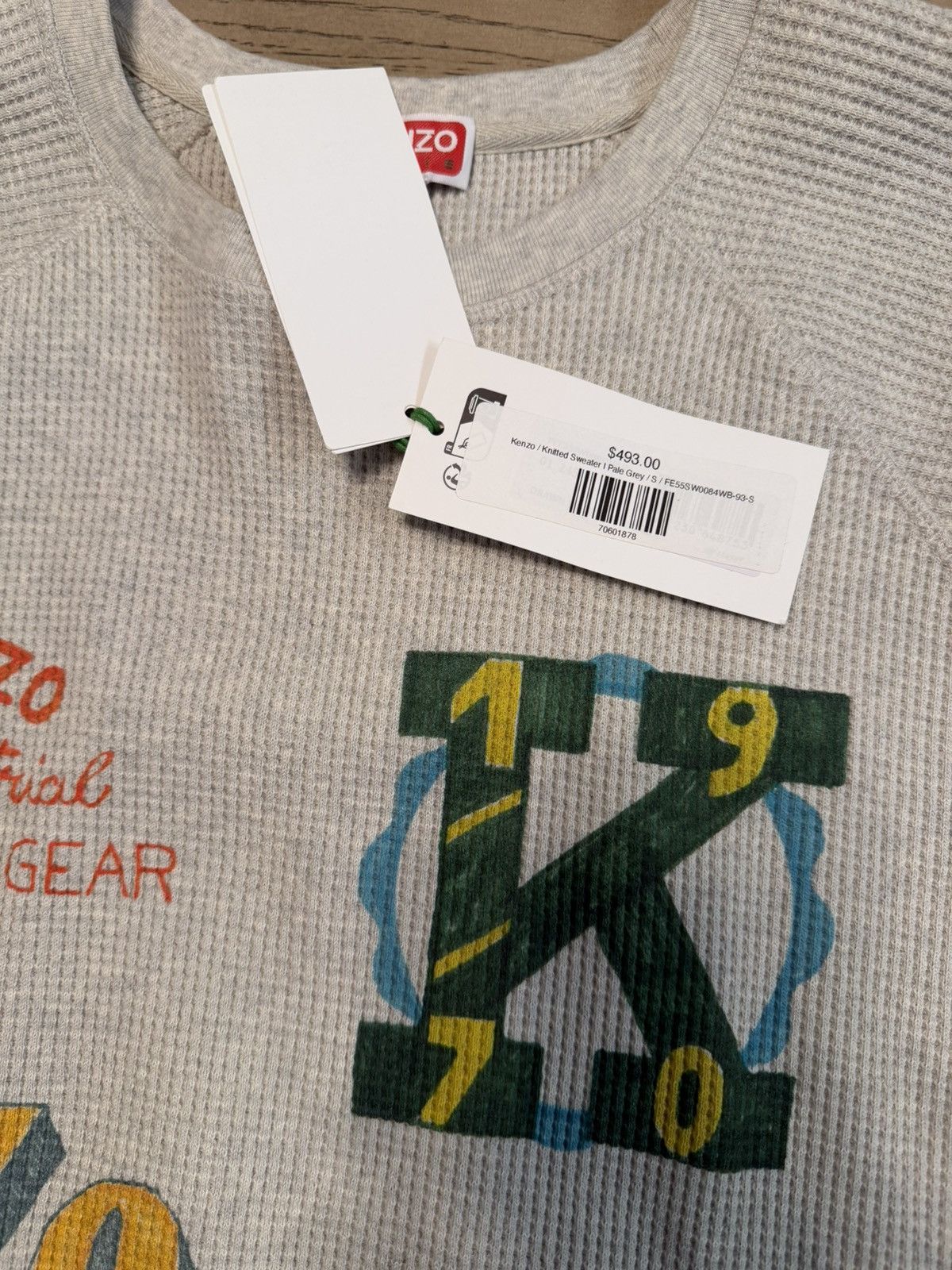 Kenzo Kenzo Drawn Varsity Oversize Sweater Size Small Brand New Size US S / EU 44-46 / 1 - 6 Thumbnail