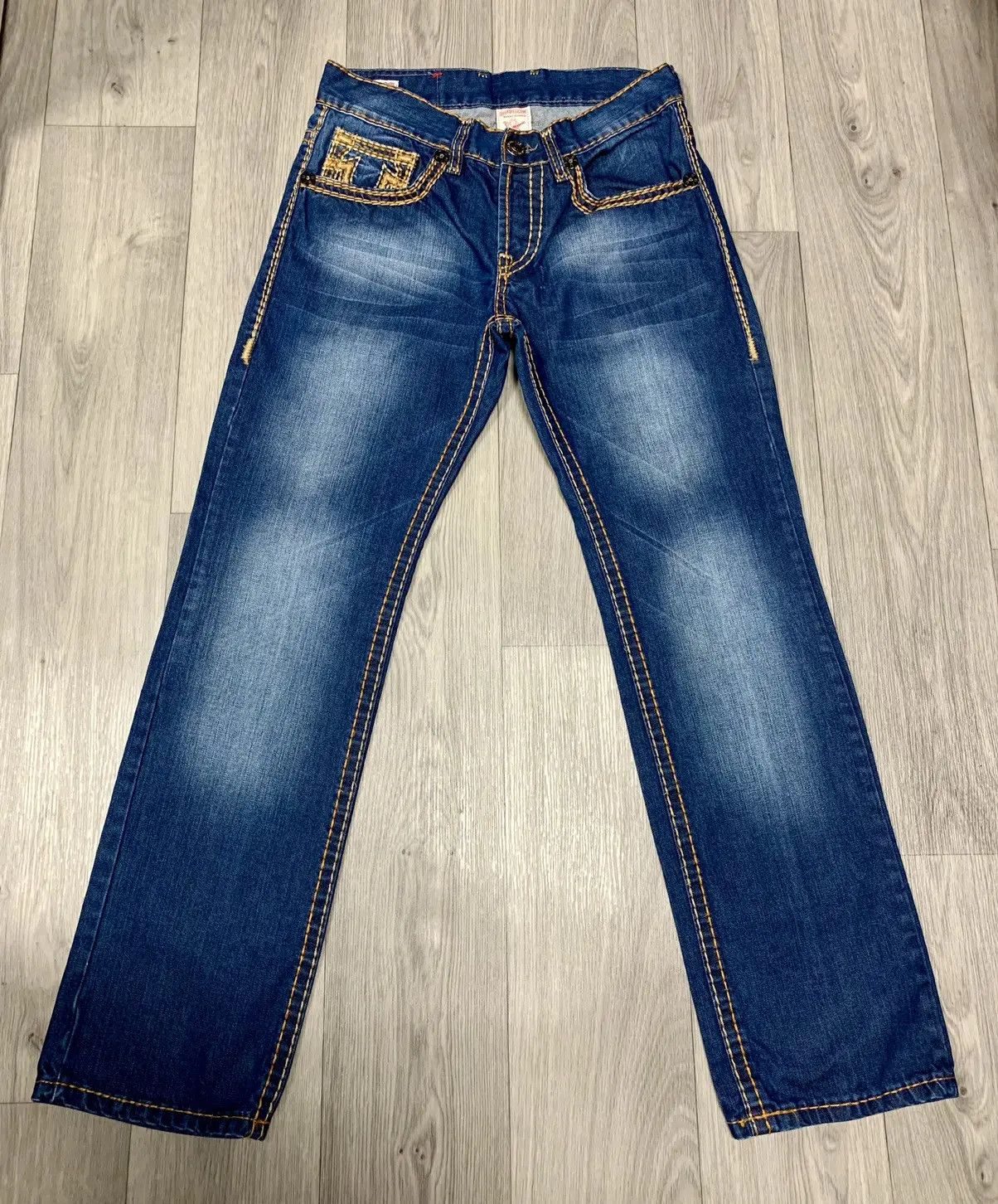 True Religion × Vintage True Religion Jackson Denim Made in USA Size US 32 / EU 48 - 1 Thumbnail