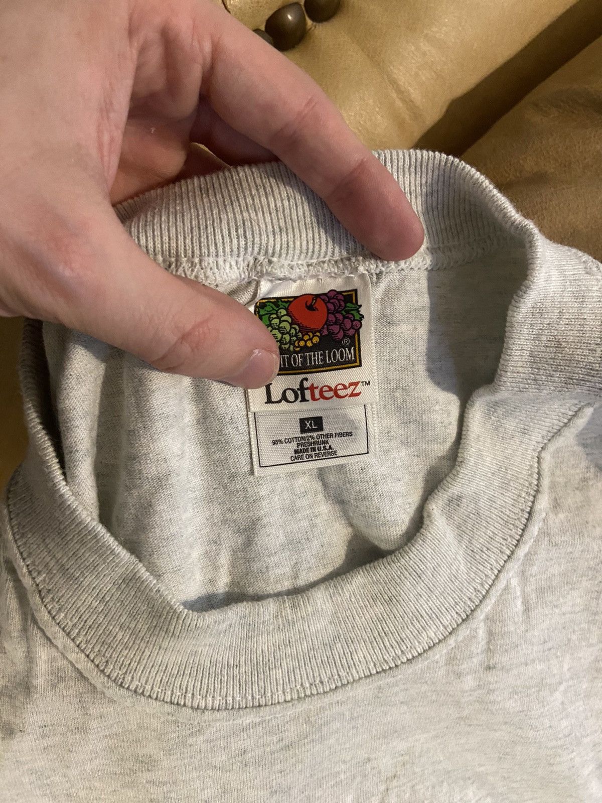 Vintage Bulls Chicago Police Tee Size US XL / EU 56 / 4 - 3 Thumbnail