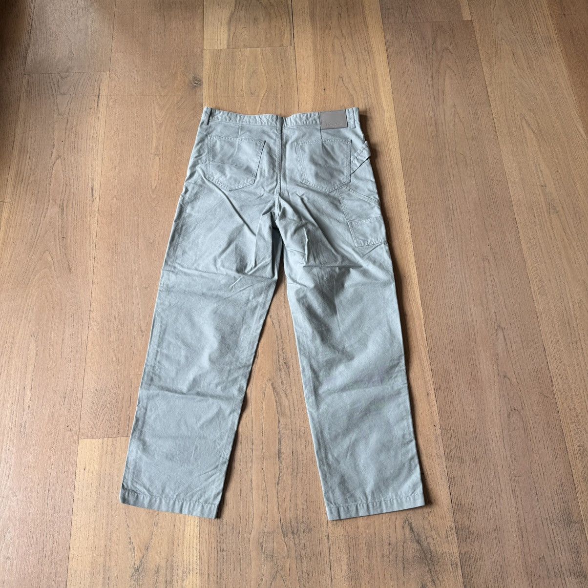 Dior Dior - Logo Embroidered Carpenter Cargo Pants - Mint / Grey Size US 35 - 5 Thumbnail