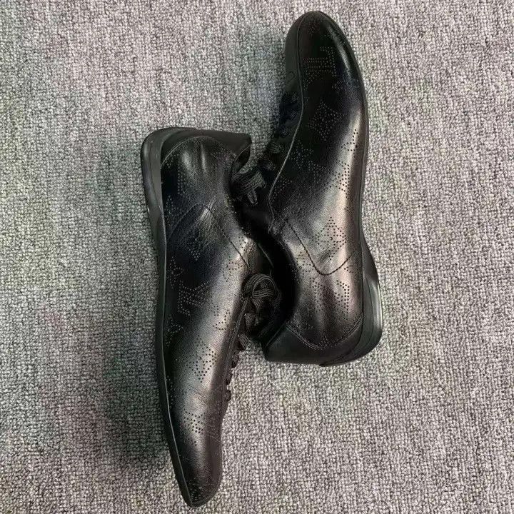 Louis Vuitton Louis Vuitton Black Casual Sneakers -2508 Size US 6.5 / EU 39-40 - 4 Thumbnail