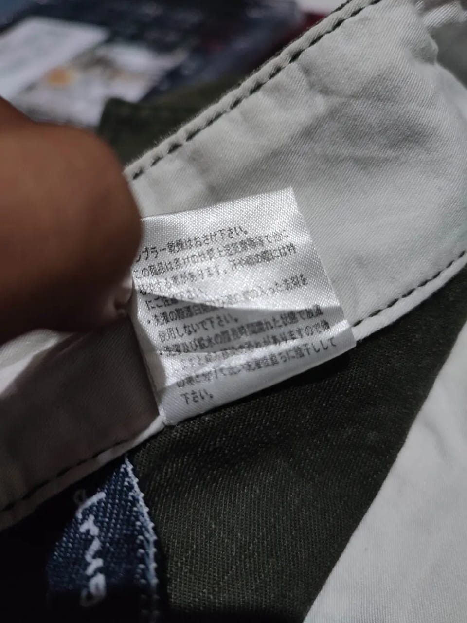 Japanese Brand Drug Store Olive Cargo Flared Pants Size US 33 - 15 Thumbnail