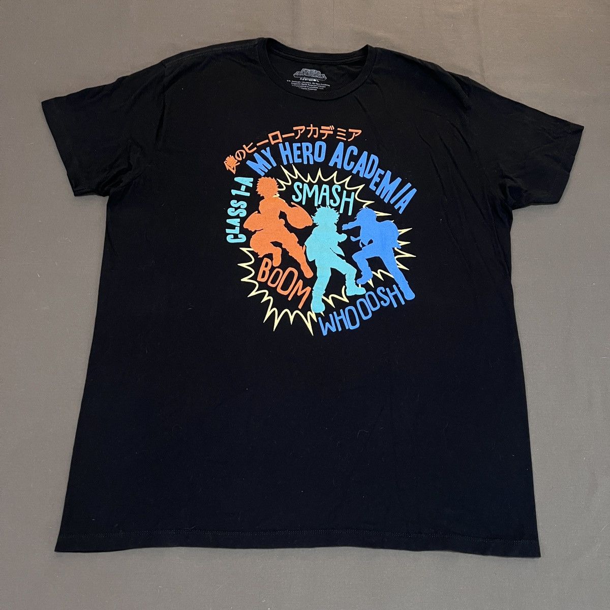 My Hero Academia manga series Promo Tee 2XL
