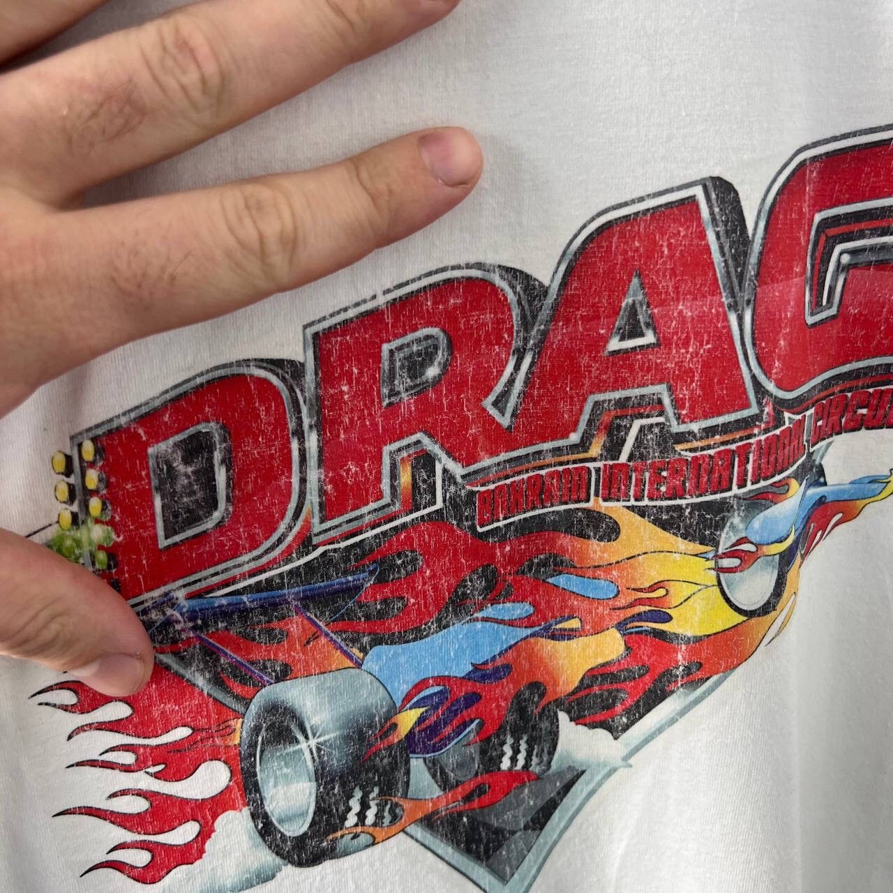 NASCAR Drag Tee Vintage Racing T-shirt Y2K Style Size US S / EU 44-46 / 1 - 4 Thumbnail