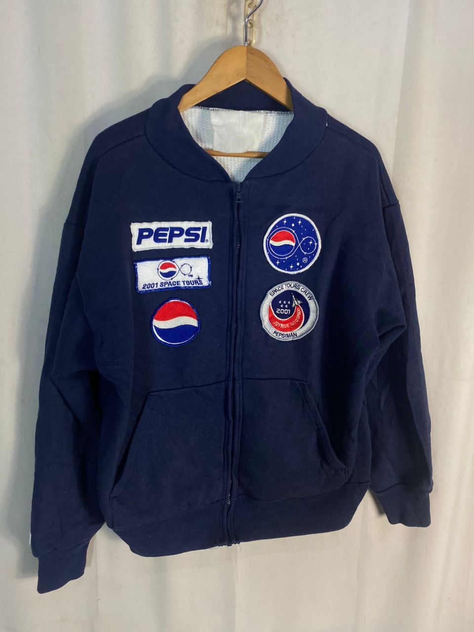 Pepsi Unbrand Pepsi patches zipper sweater Size US M / EU 48-50 / 2 - 2 Thumbnail