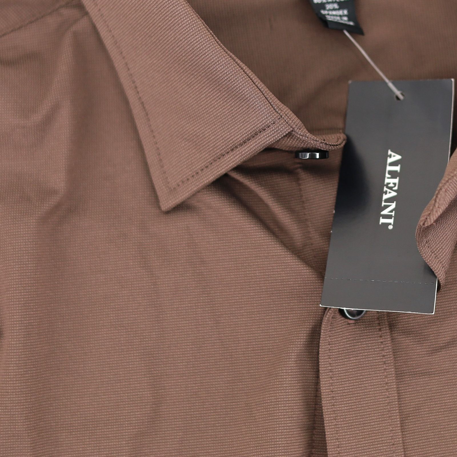 Alfani Alfani Men's Brown Jersey Casual Performance Shirt Size XXL Size US XXL / EU 58 / 5 - 4 Thumbnail
