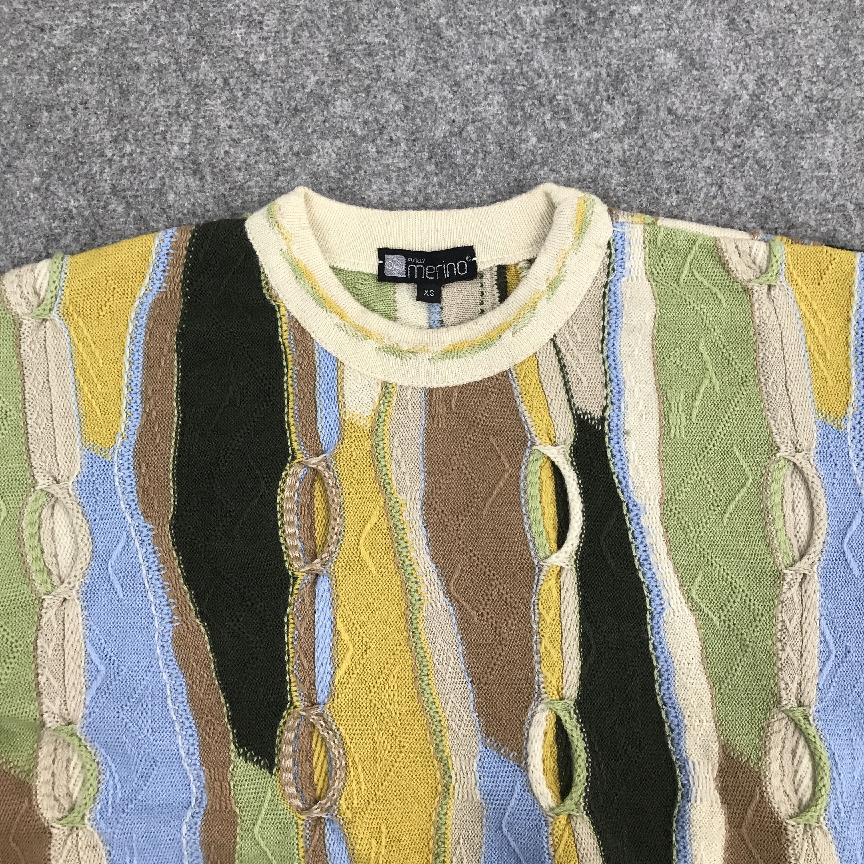 Aran Isles Knitwear × Unbound Merino × Vintage purely merino coogi style design knitwear Size US XS / EU 42 / 0 - 8 Thumbnail