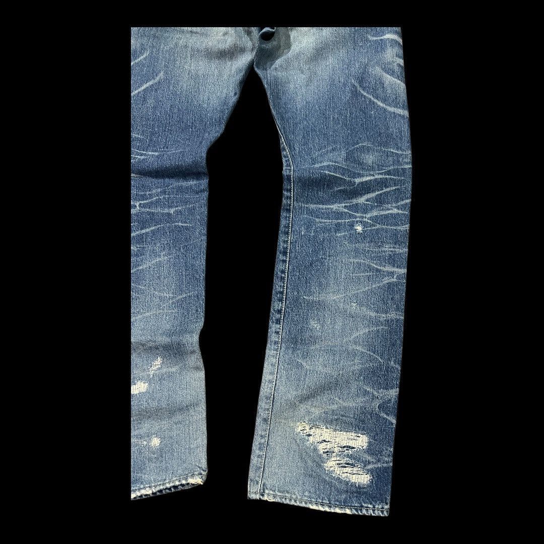 Hysteric Glamour × Japanese Brand HYSTERIC GLAMOUR SELVEDGE JAPANESE BRAND DISTRESSED DENIM Size US 34 / EU 50 - 11 Thumbnail