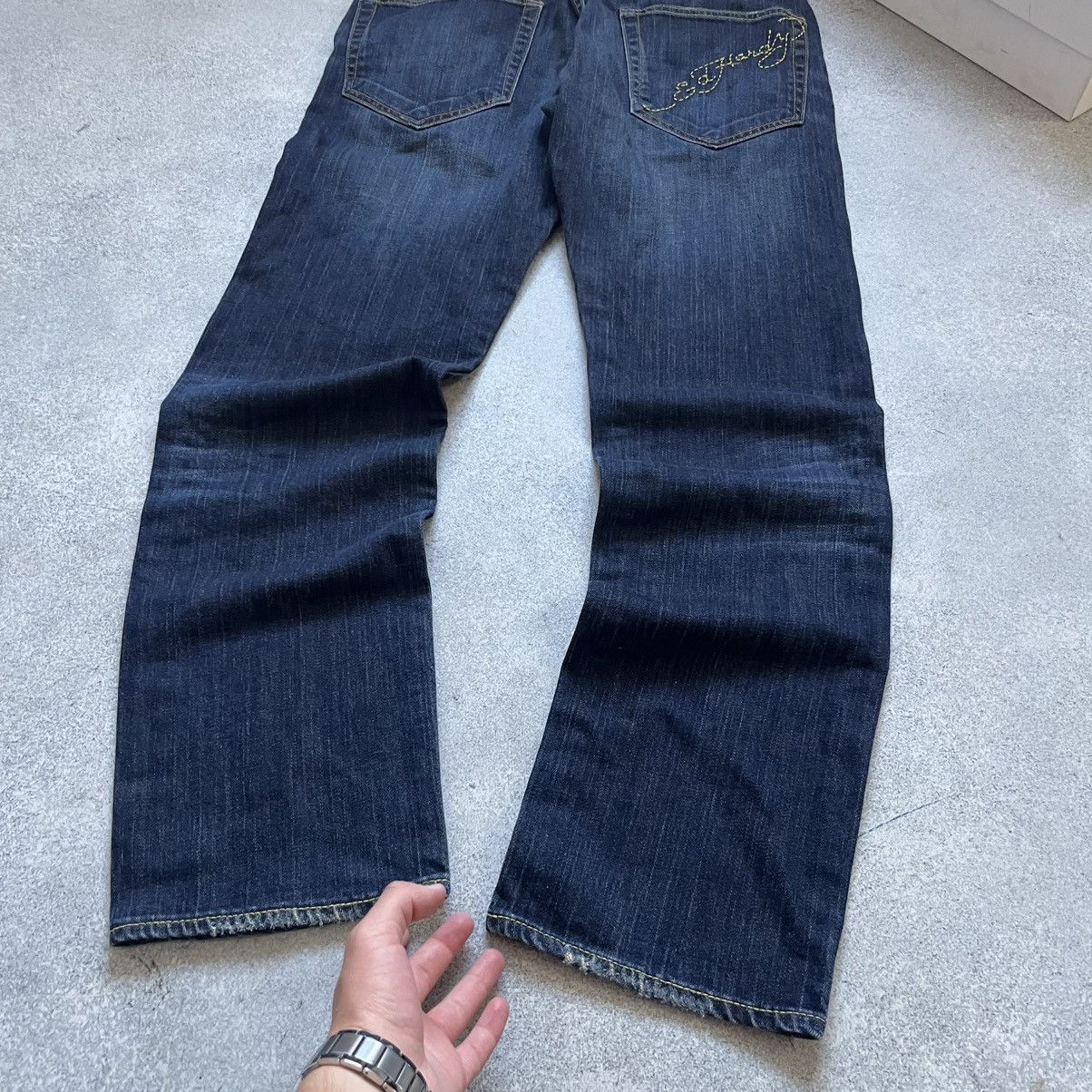 Ed Hardy Vintage Ed Hardy Jeans by Christian Audigier Pants Y2K Size US 34 / EU 50 - 6 Thumbnail