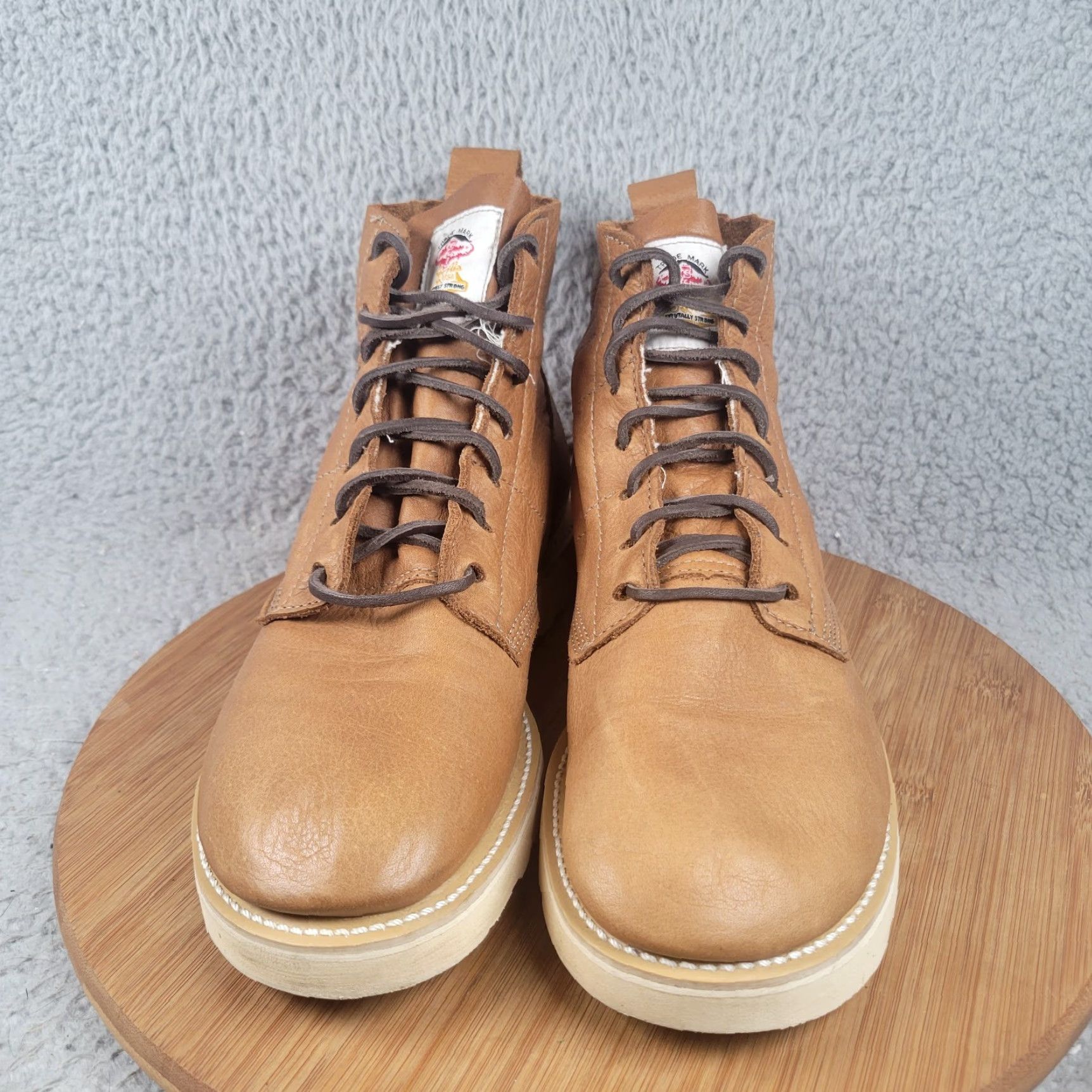 GORILLA Shoes Men\'s 9 EE Chukka Boots Brown Leather Soft Toe Made in Korea Gorilla Men main image 2