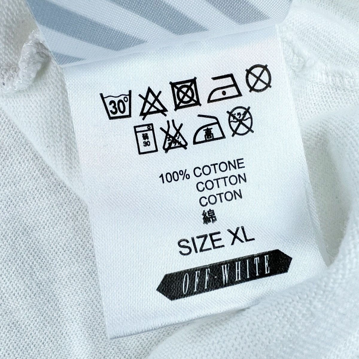 Off-White Off-White Caravaggio White T Shirt Size US XL / EU 56 / 4 - 5 Thumbnail