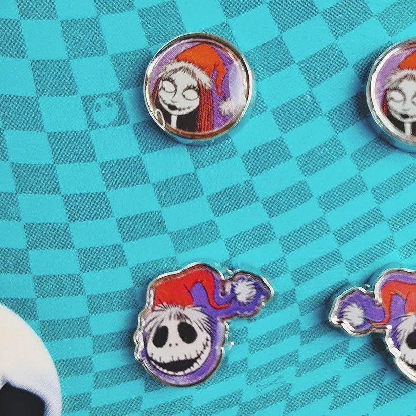 Disney Disney Nightmare Before Christmas Jack & Sally Earrings NWT Size ONE SIZE - 3 Thumbnail