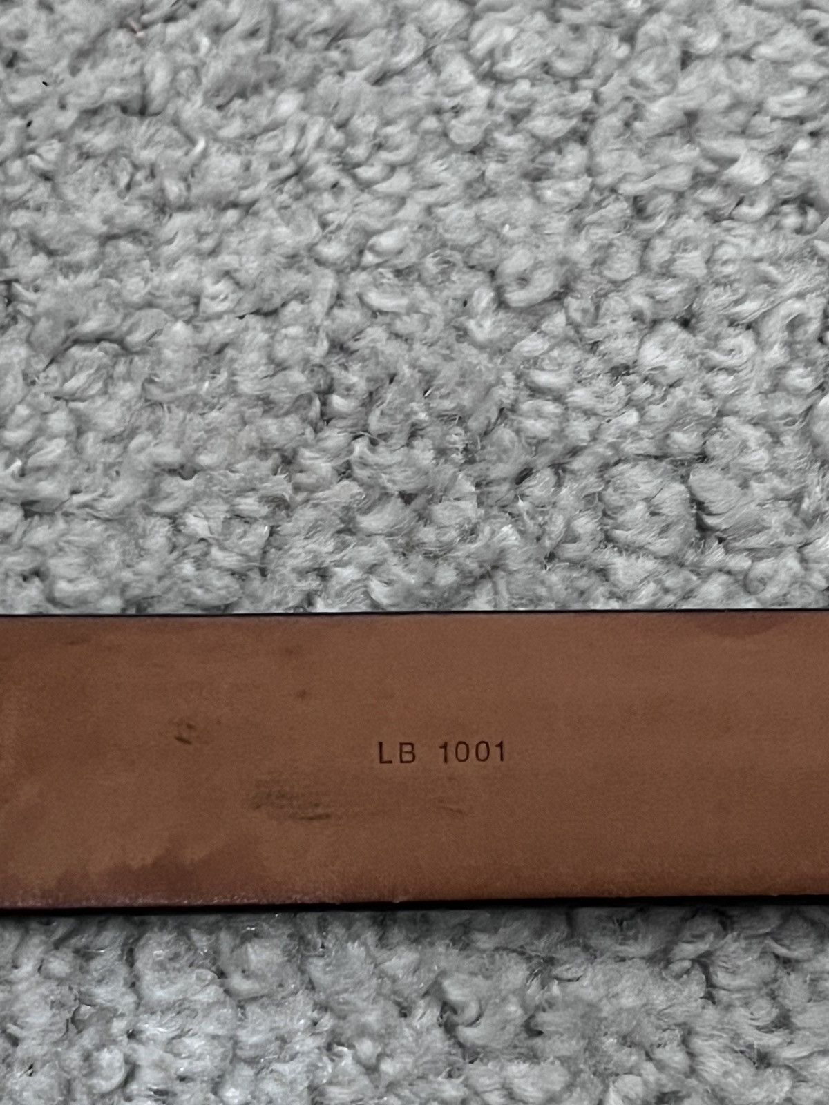 Louis Vuitton Louis Vuitton Damier Santur Carre Belt Brown Golden Size ONE SIZE - 12 Thumbnail