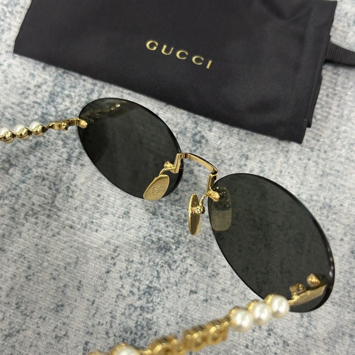 Gucci GUCCI GG1922S 001 SUNGLASSES Size ONE SIZE - 6 Thumbnail