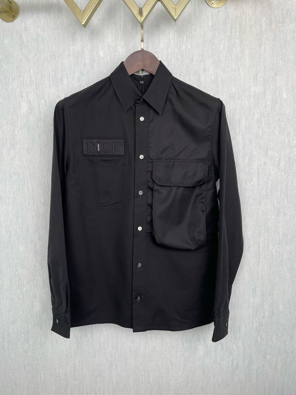 Dior × Sacai Nwt Dior x Sacai Pocket Overshirt 38 Size US S / EU 44-46 / 1 - 6 Thumbnail